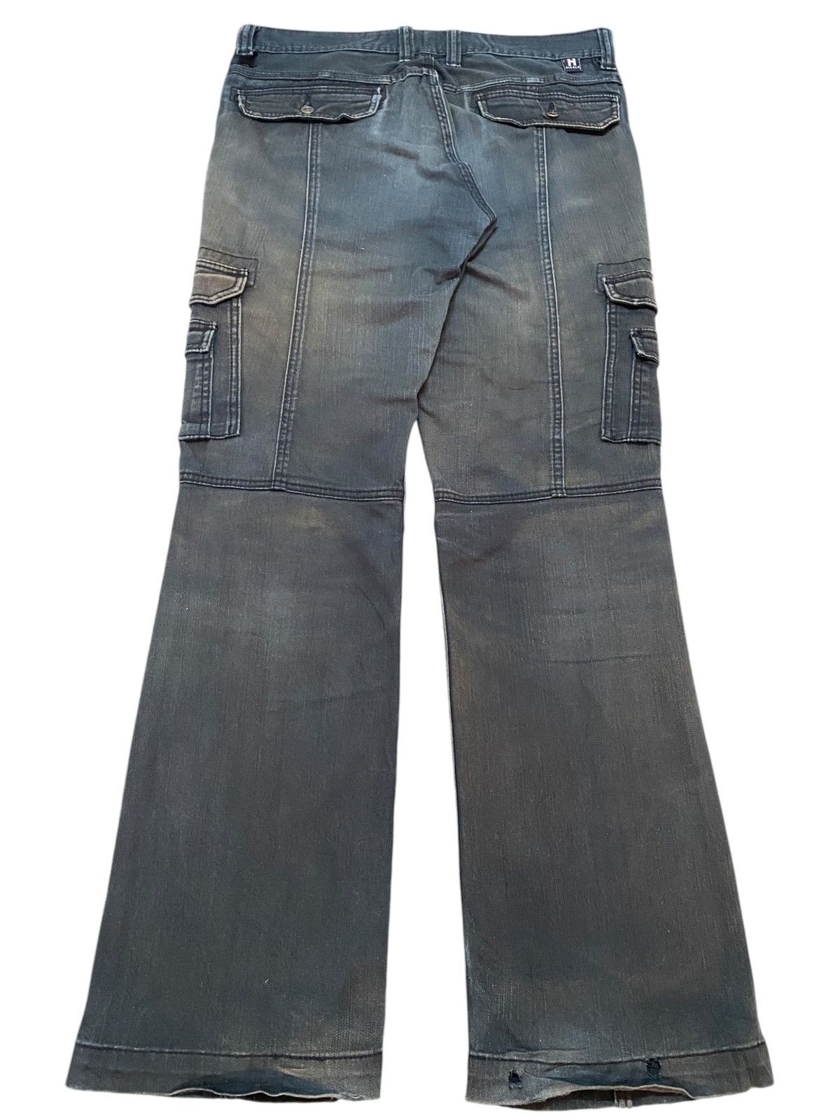 HIDEAWAYS Vintage Japanese Brands Nicole Club Flare Denim Style Pants Size US 34 / EU 50 - 2 Thumbnail