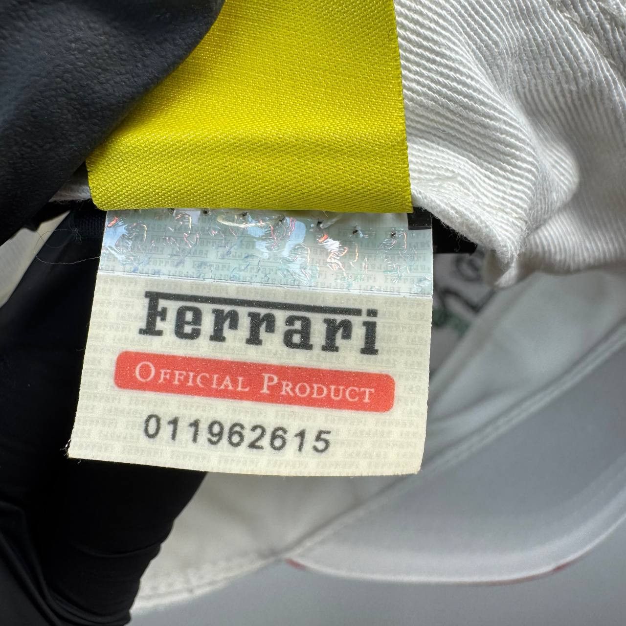 Ferrari Ferrari World Abu Dhabi Official Camel Cap White Hat Size ONE SIZE - 11 Thumbnail