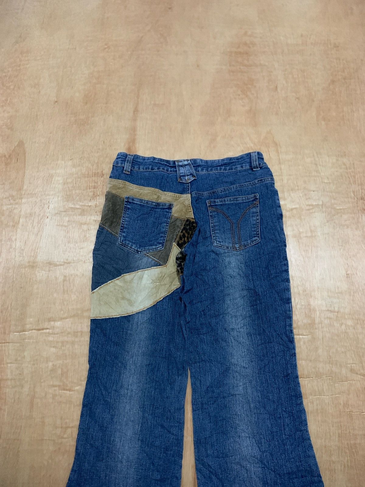 Hysteric Glamour × If Six Was Nine × Japanese Brand Vintage Flare deep lo deep Bootcut Denim Jeans Size US 29 - 4 Thumbnail