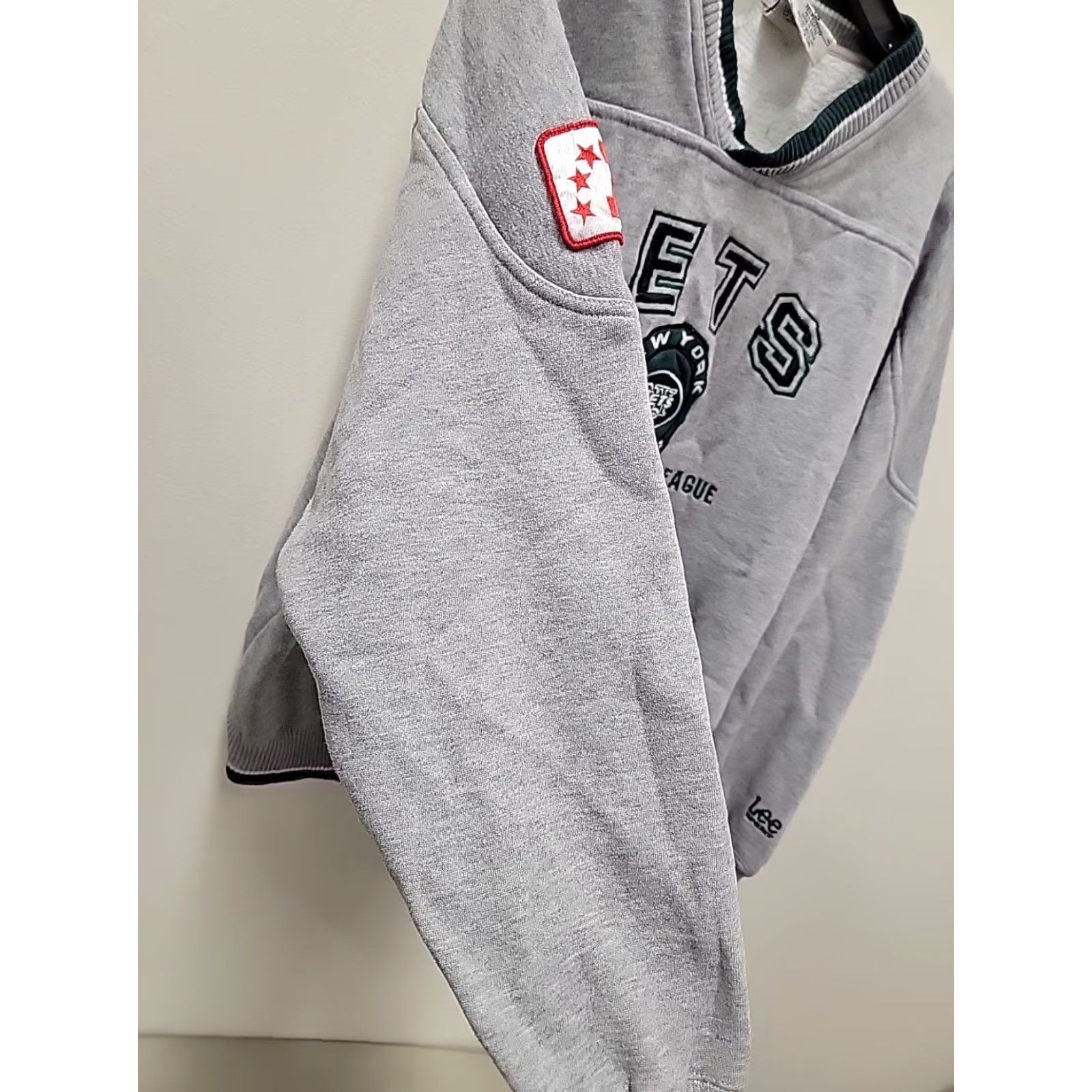 Lee VINTAGE Lee Sport Sweatshirt Embroidered NY Jets NFL Men L Gray Size US L / EU 52-54 / 3 - 3 Thumbnail