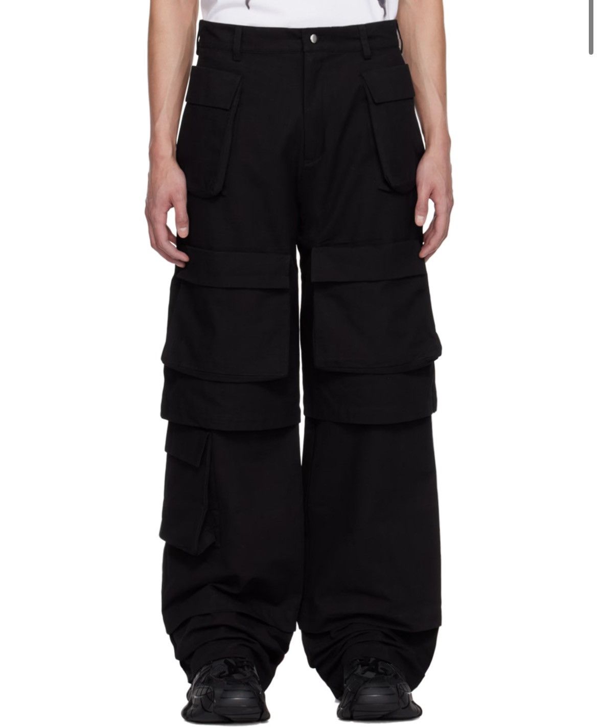 SPENCER BADU Spencer badu black safari cargos Size US 32 / EU 48 - 1 Thumbnail