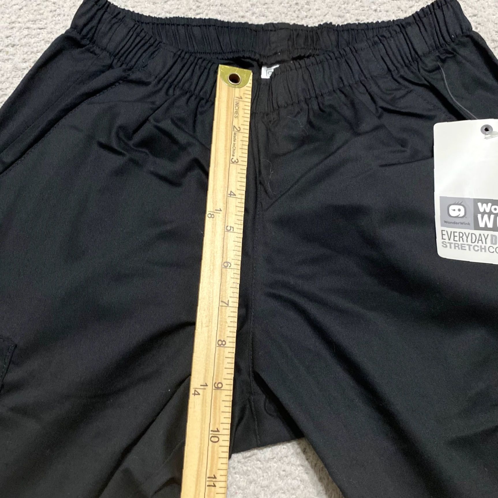 Vintage NWT WonderWink Wonder Work Pants Unisex XS Black Medical Scrubs New Size US 27 - 6 Thumbnail