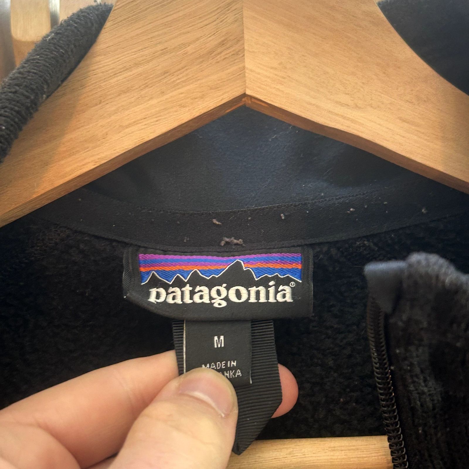 Patagonia Black Patagonia Zip-Up Fleece Medium Size US M / EU 48-50 / 2 - 2 Thumbnail