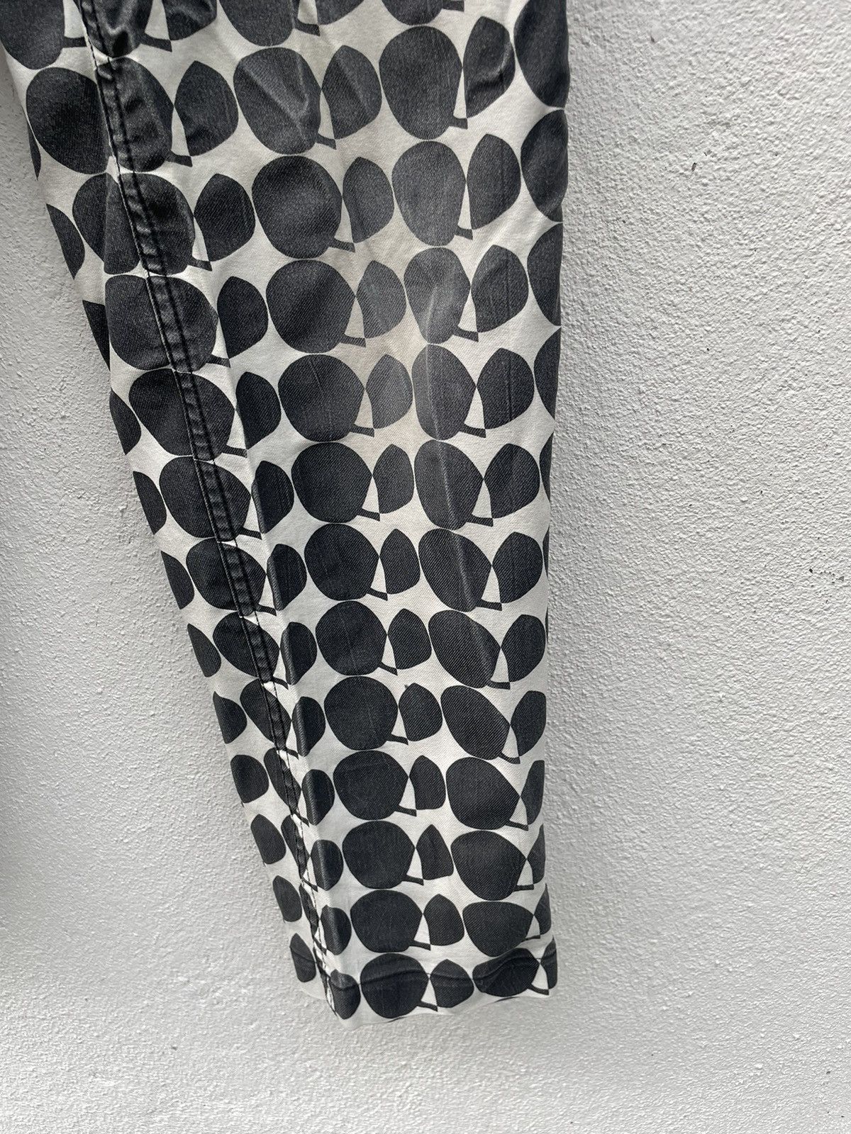 Comme des Garcons Black Comme Des Garcons CDG Black Dot Polyester Faded Pants Size US 31 - 7 Thumbnail