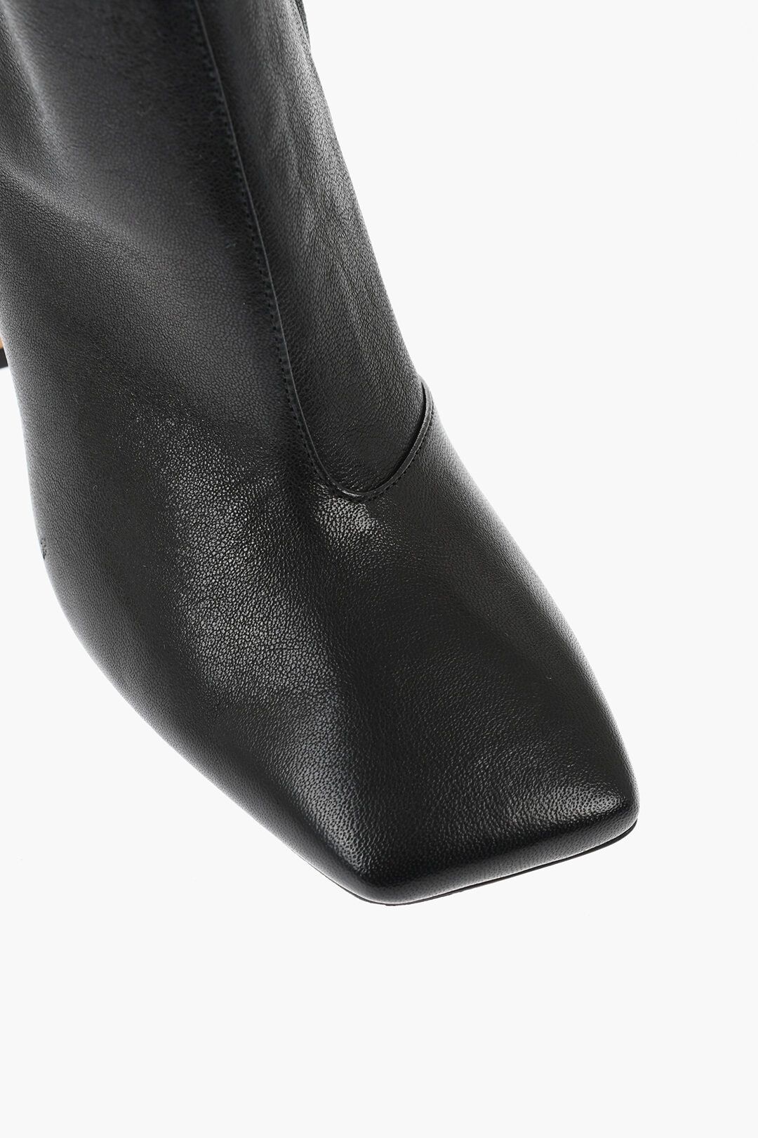 Maison Margiela og1mm1125 Leather Ankle Boots in Black Size US 10 / IT 40 - 5 Thumbnail