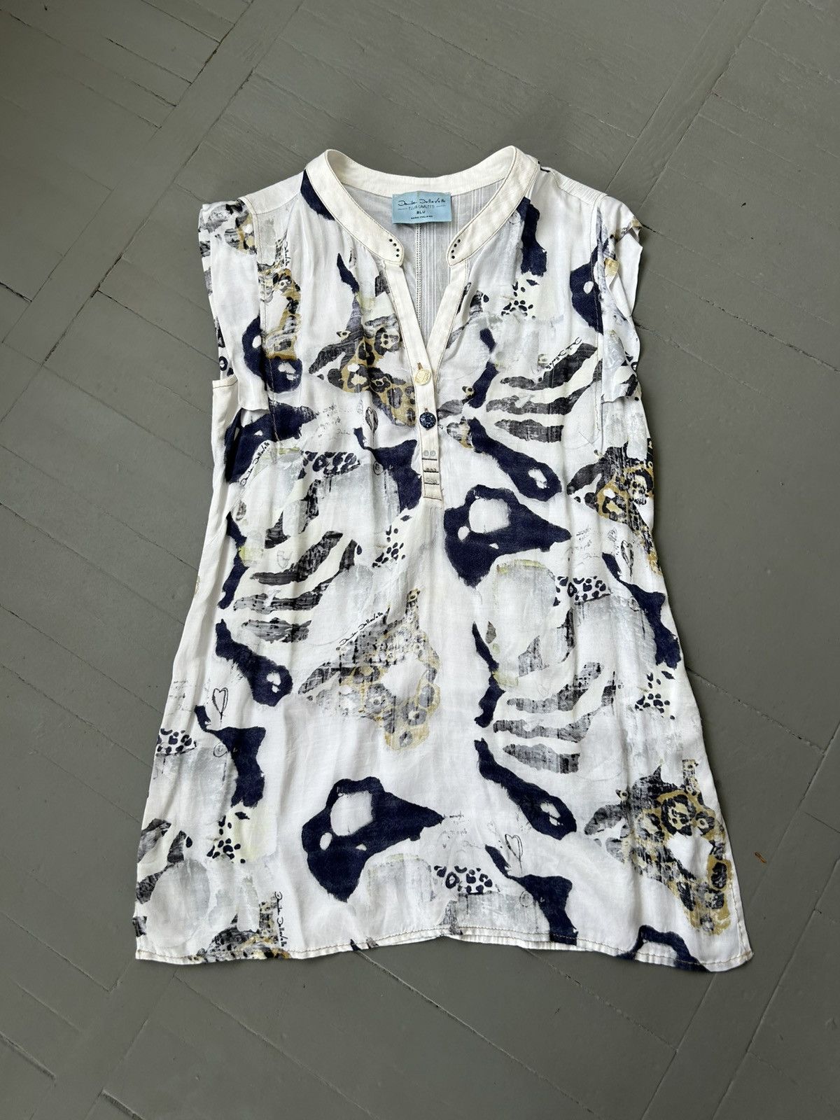 Elisa Cavaletti Elisa Cavaletti viscose blouse tank top Size M / US 6-8 / IT 42-44 - 1 Thumbnail