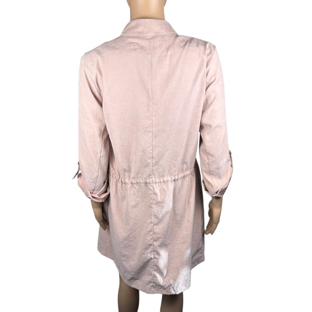 Zara Zara Light Pink Open front Duster Light Jacket Size S Size S / US 4 / IT 40 - 4 Thumbnail