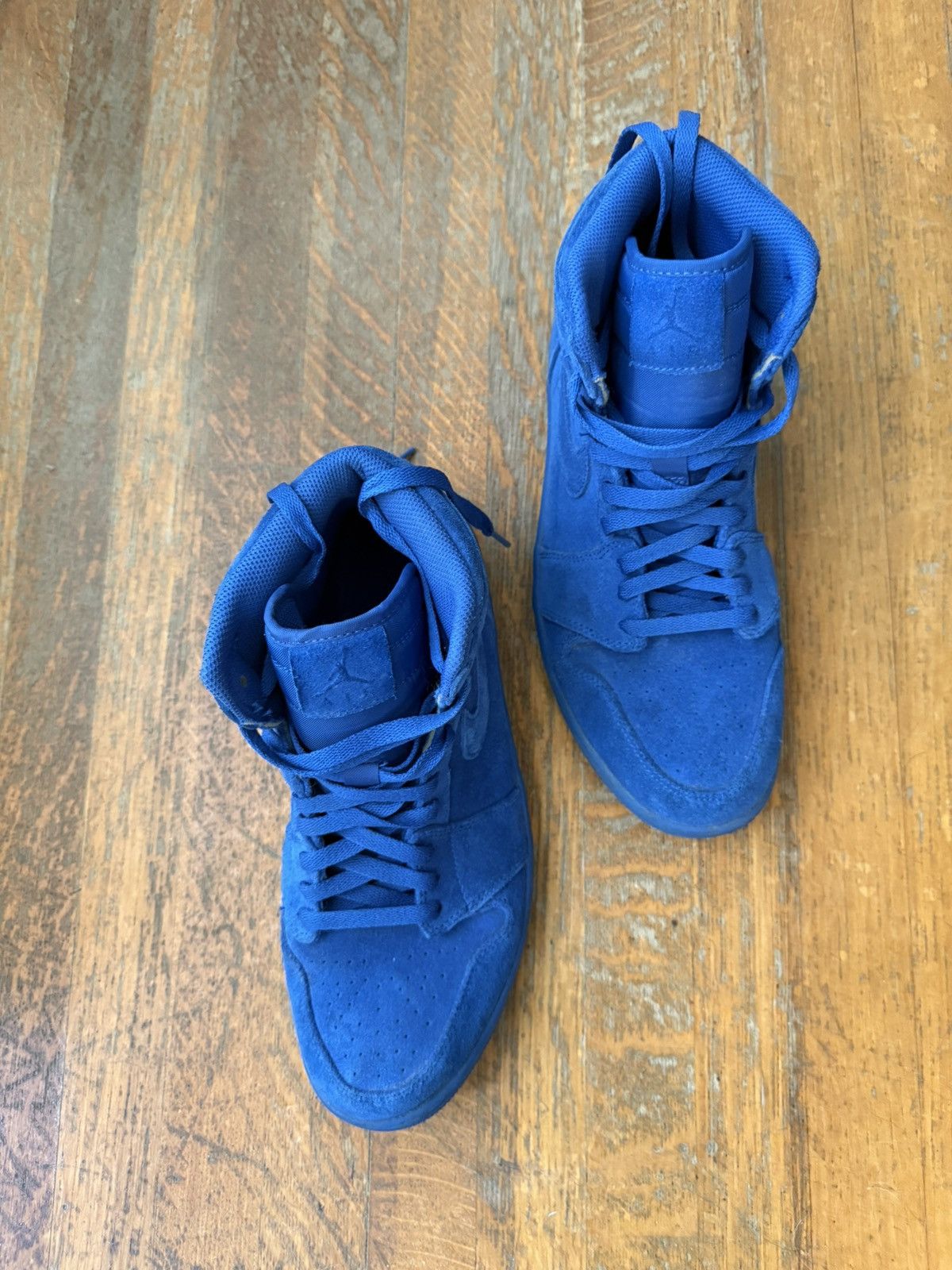 Jordan Brand × Nike Jordan 1 Retro Blue Suede Size US 10.5 / EU 43-44 - 8 Thumbnail
