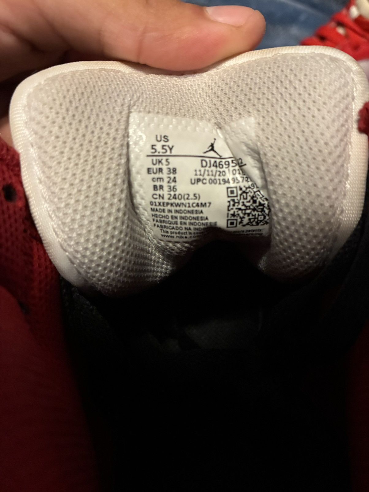 Jordan Brand Jordan 1 Mid ‘Gym Red Black White’ Size US 5.5 / EU 38 - 4 Thumbnail