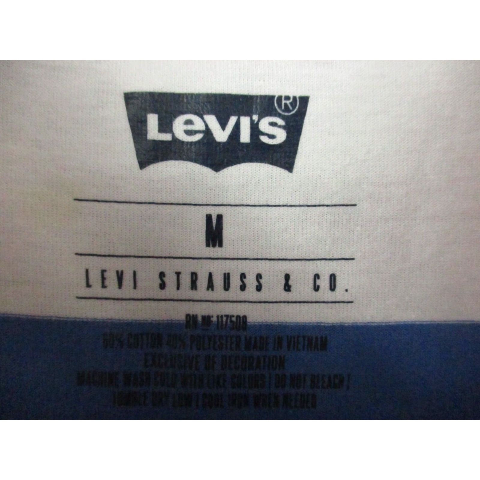 Levi's Levi's Logo Shirt Medium Men's Multicolor Striped Short Sleeve T-Shirt Size US M / EU 48-50 / 2 - 3 Thumbnail