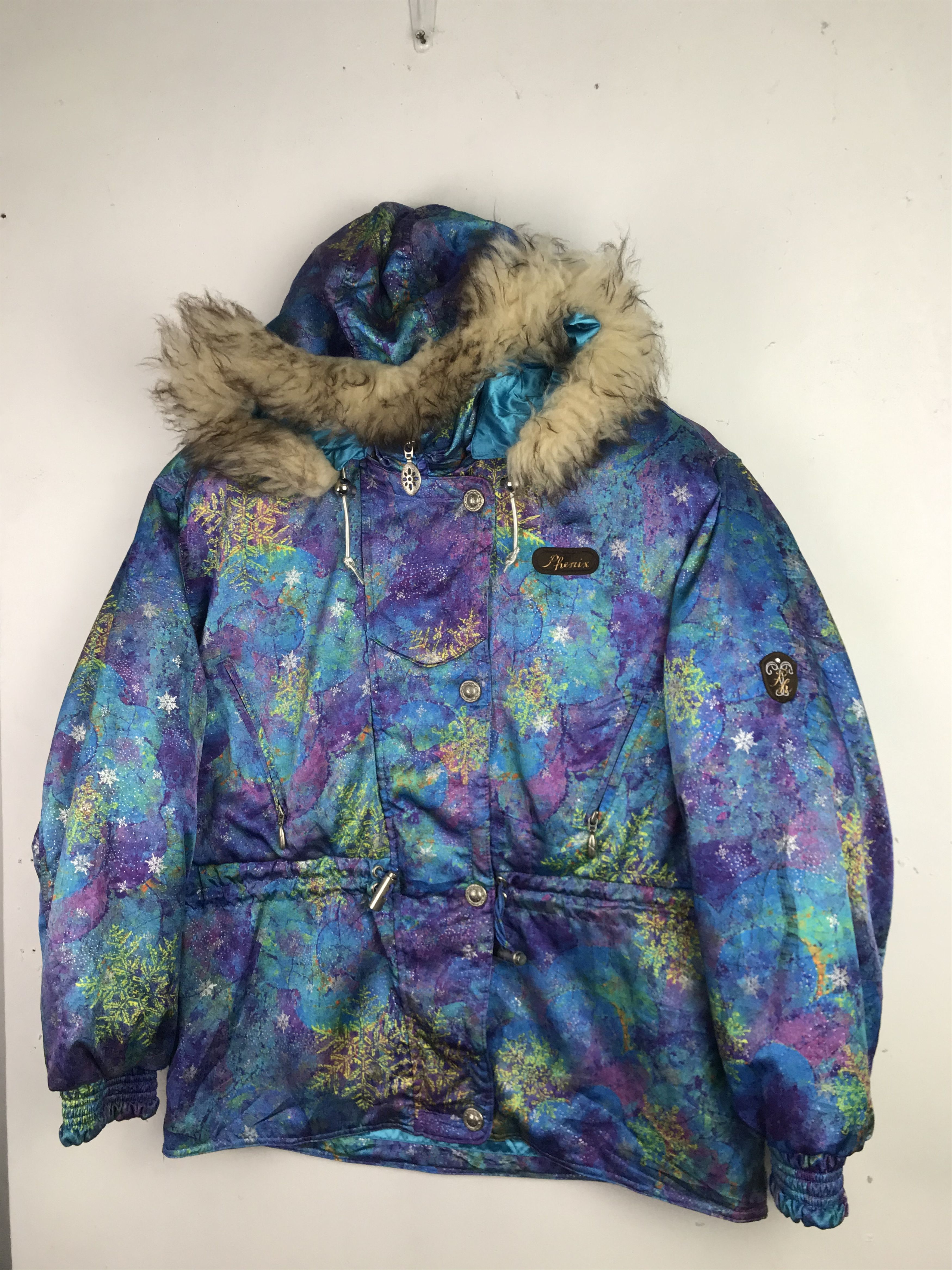 Phenix Vintage Colourful Phenix Ski Mohair Jacket Size US L / EU 52-54 / 3 - 6 Thumbnail