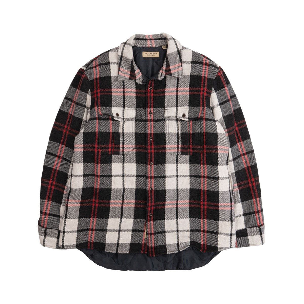 Burberry Burberry Plaid Wool Shacket Size US XXL / EU 58 / 5 - 1 Thumbnail