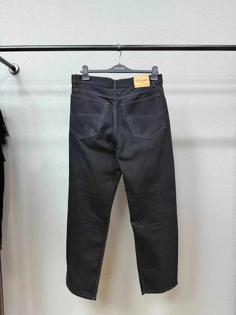 Balenciaga Balenciaga size M Black baggy jeans Size US 27 - 2 Thumbnail