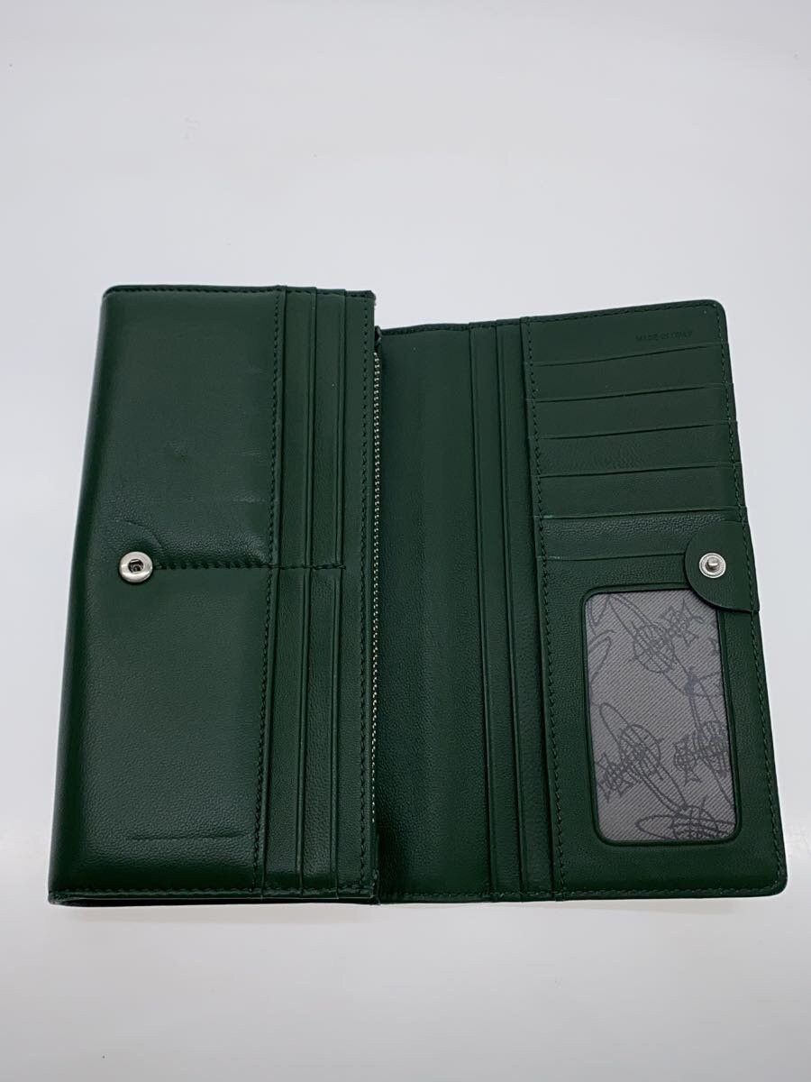 Vivienne Westwood Vivienne Westwood Lthr Long Wallet Green Size ONE SIZE - 4 Thumbnail
