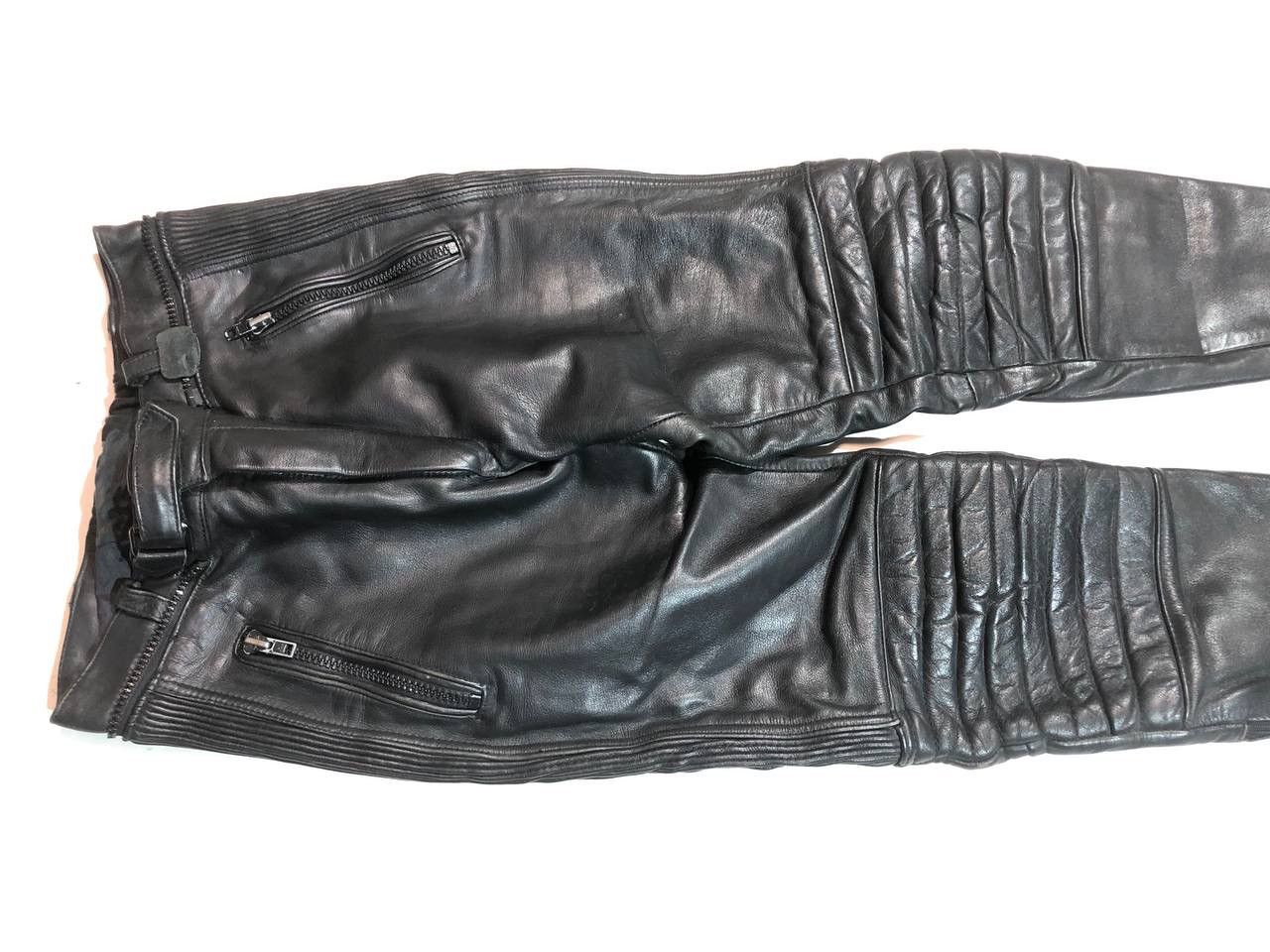 Leather Germot Racing Moto Leather Pants Vintage Size US 30 / EU 46 - 5 Thumbnail