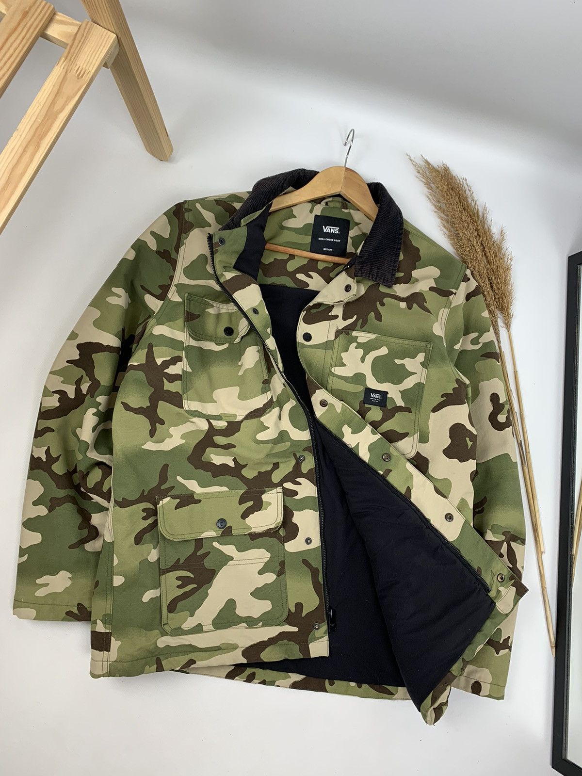 Vans Vans Multicam Camo Insulated Overshirt Jacket Size US M / EU 48-50 / 2 - 5 Thumbnail