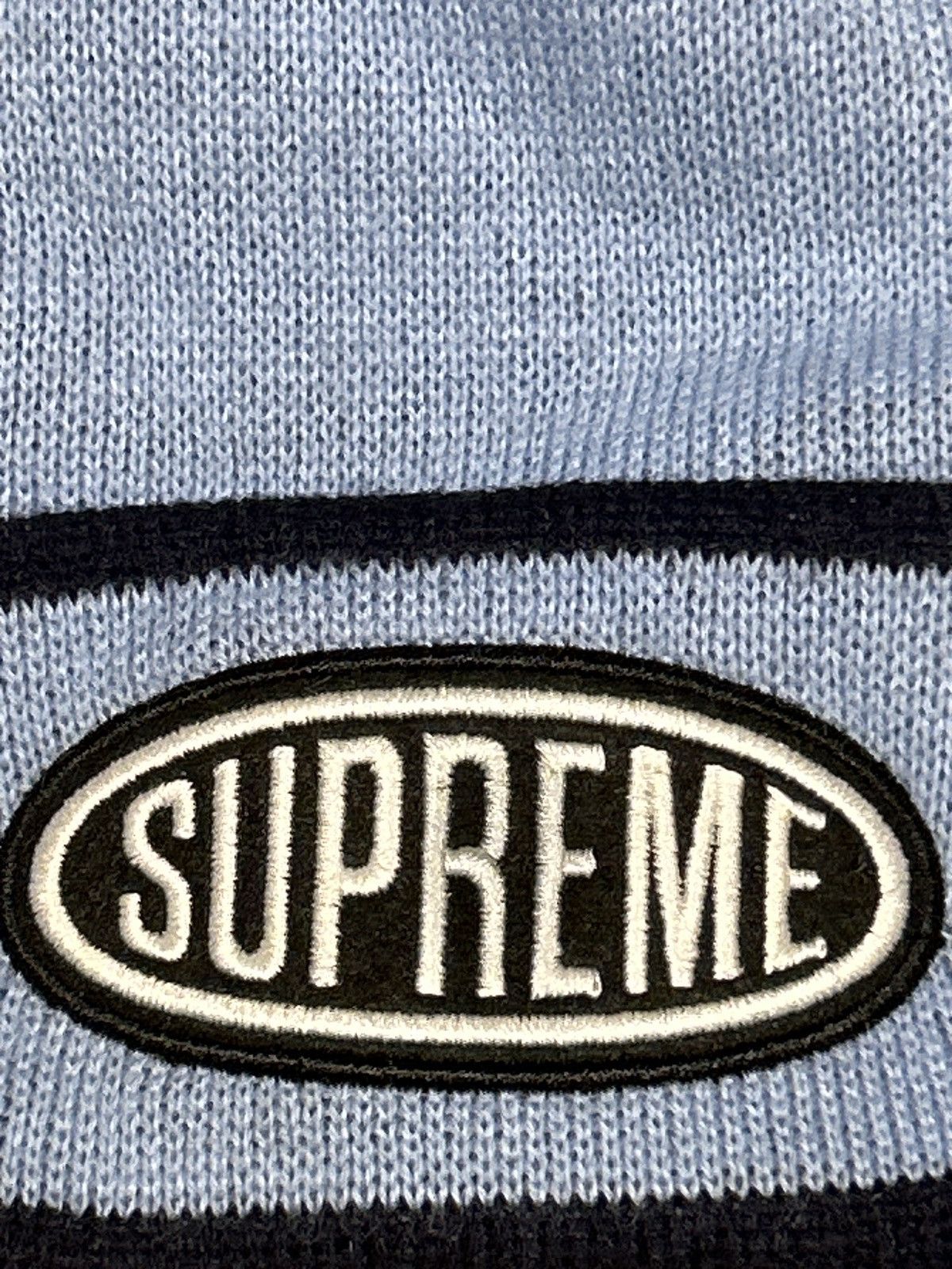 Supreme SUPREME GRID BEANIE BLUE Size ONE SIZE - 2 Thumbnail