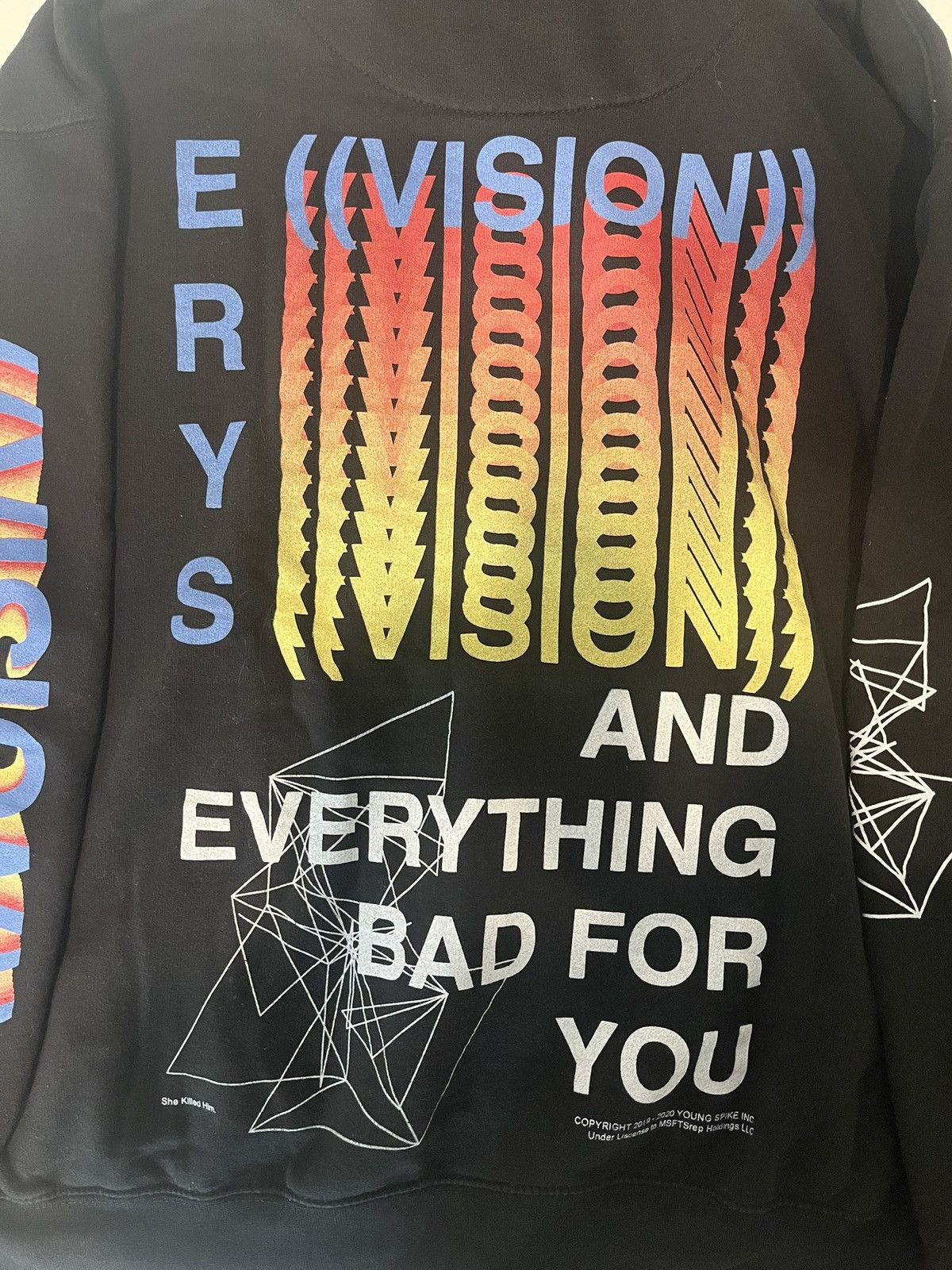 Msftsrep Jaden Smith x MSFTSrep SYRE/ERYS Vision Album Hoodie – XL Size US XL / EU 56 / 4 - 7 Thumbnail