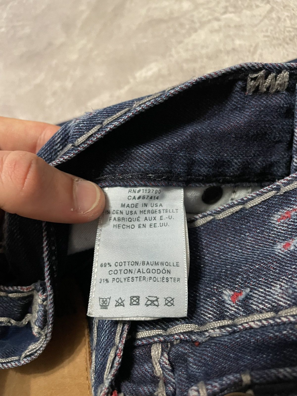 True Religion × Vintage Vintage True Religion Distressed Denim Shorts Size 30 Size US 30 / EU 46 - 12 Thumbnail