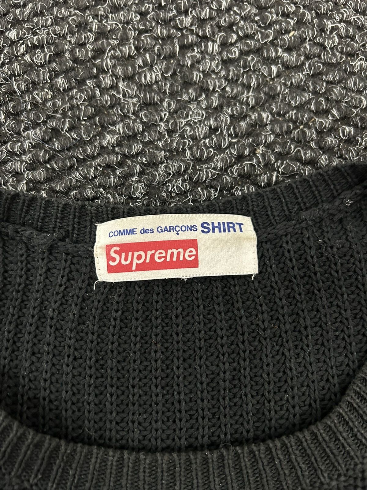 Supreme comme des garcons sweater deals