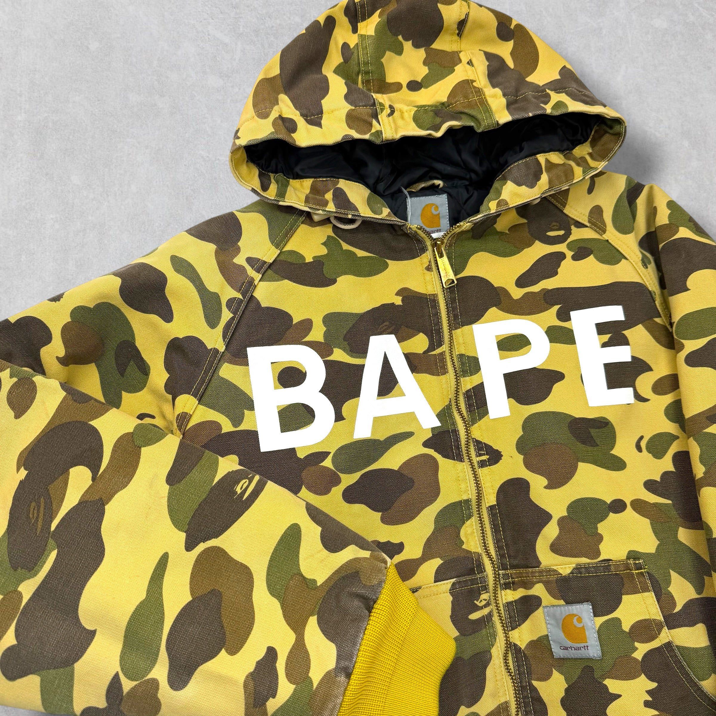 Bape Bape x Carhartt 1st Green Camo Jacket M Size US M / EU 48-50 / 2 - 3 Thumbnail