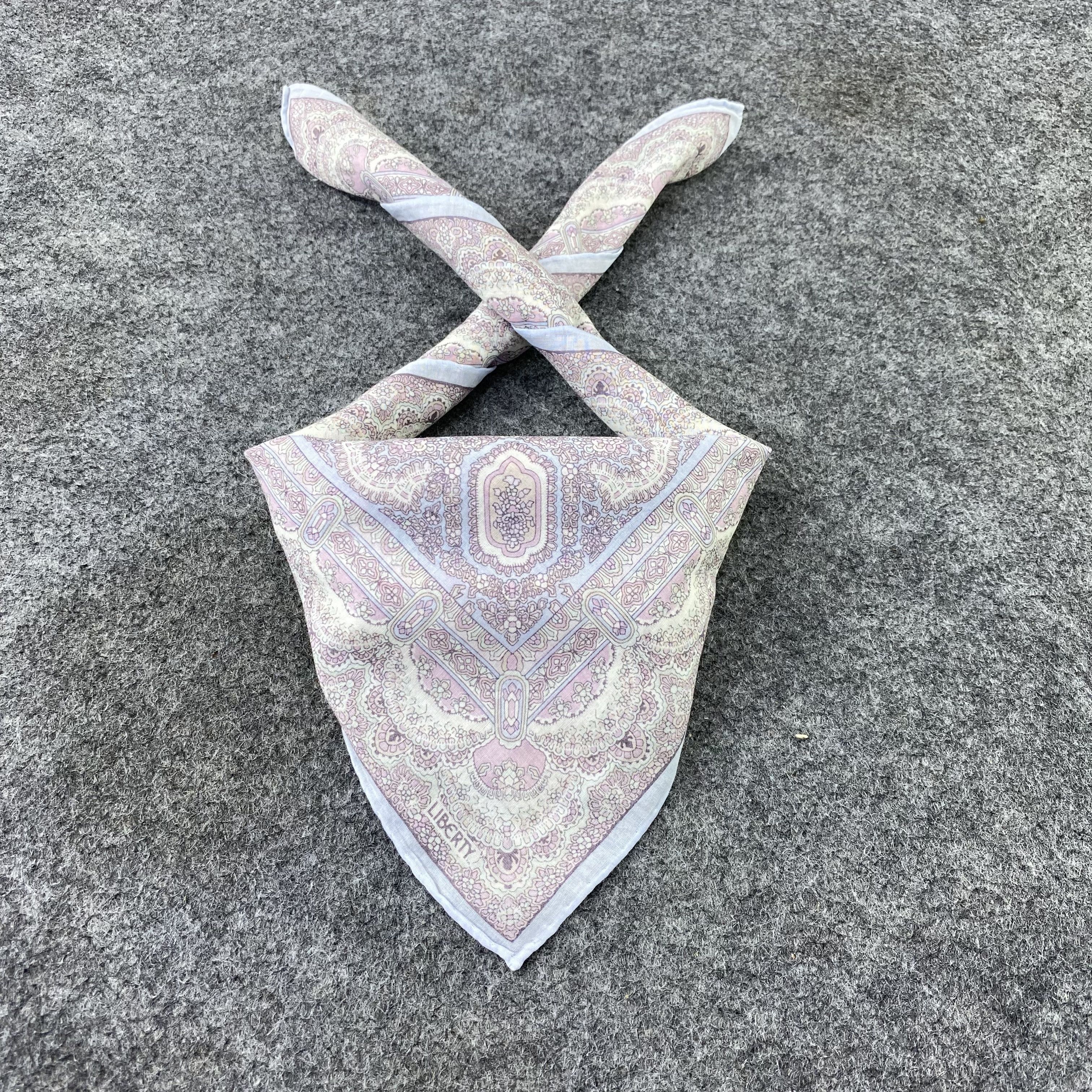 Liberty Liberty Handkerchief / Bandana / Neckerchief-B1266 Size ONE SIZE - 2 Thumbnail