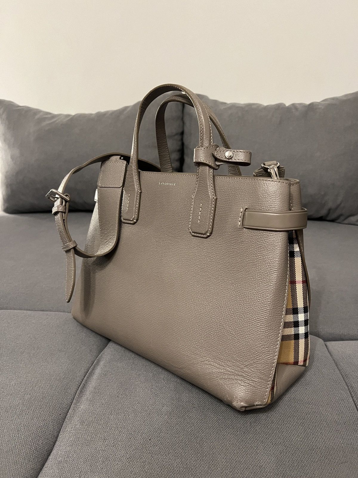 Burberry burberry banner leather bag Size ONE SIZE - 1 Thumbnail
