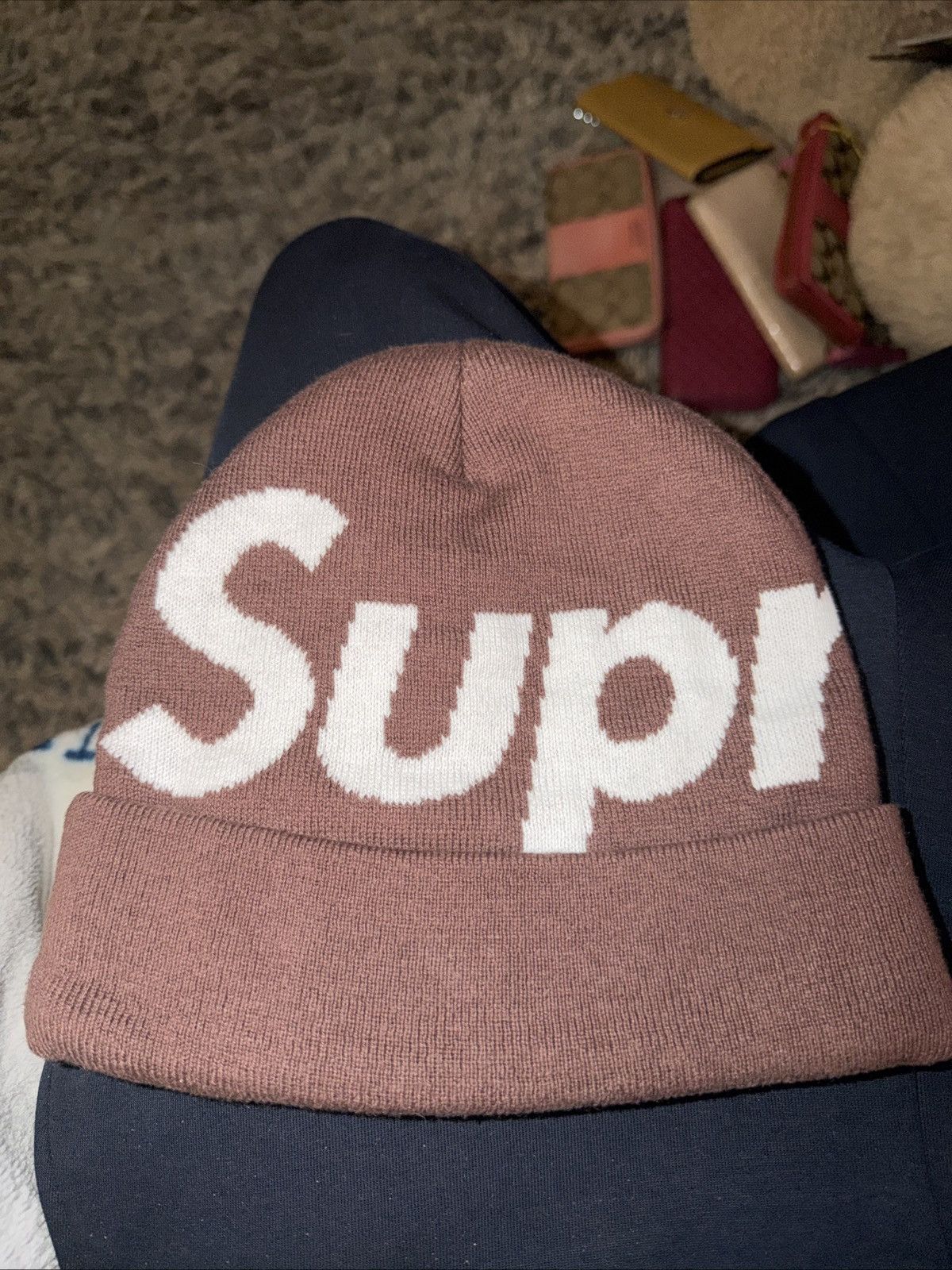 Supreme Supreme beanie 2025/26 brown Size ONE SIZE - 1 Thumbnail