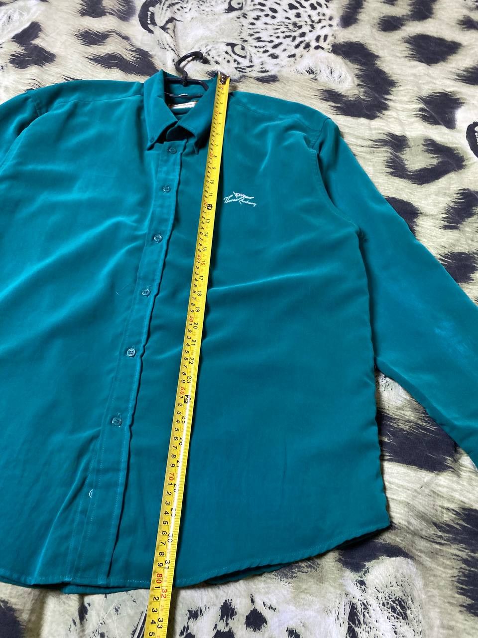 Burberry × Vintage Vintage Thomas Burberry Shirt Long Sleeve Size US XL / EU 56 / 4 - 18 Thumbnail