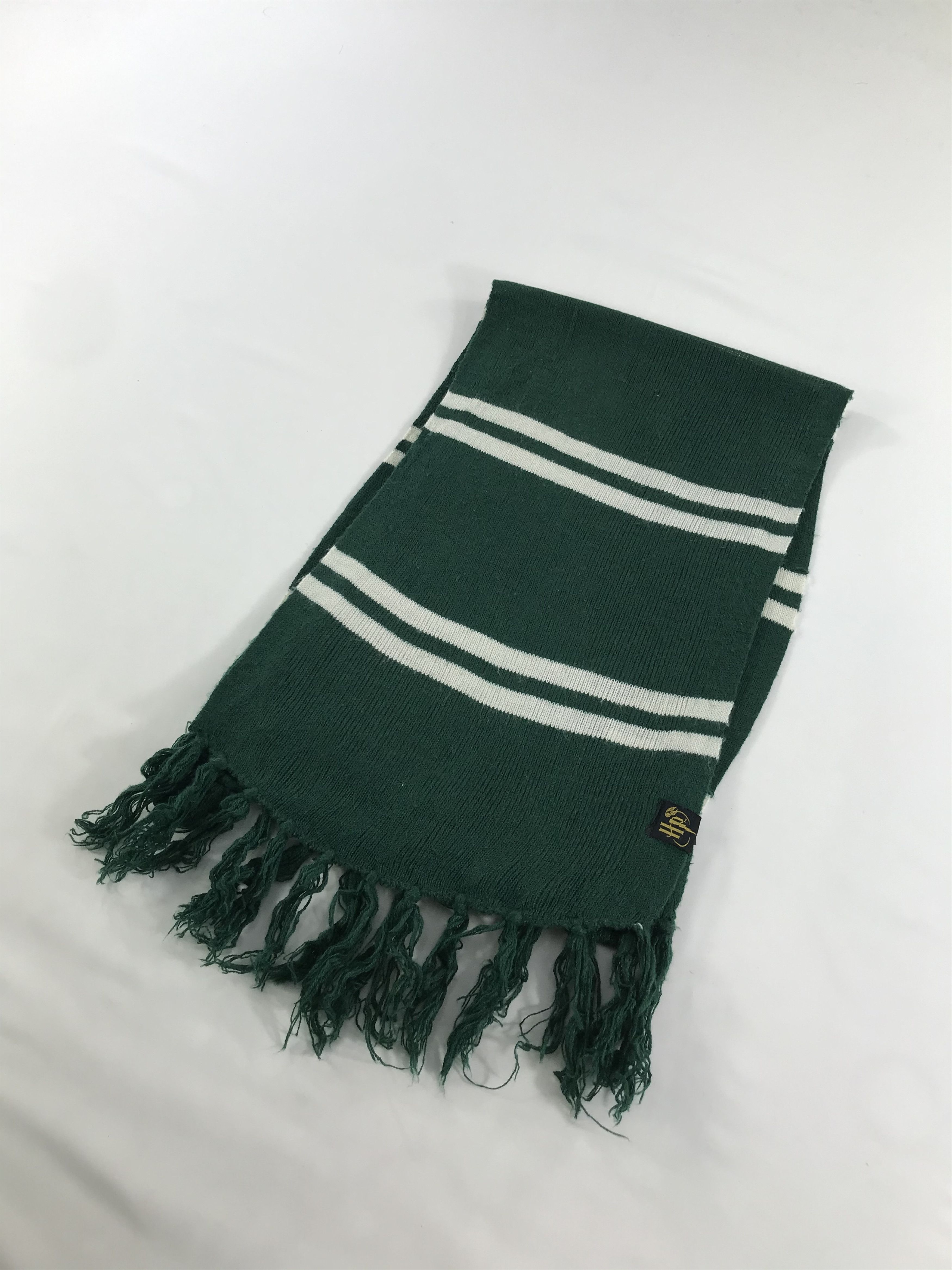 Vintage Harry Potter House Slytherin Scarf Muffler V102 Size ONE SIZE - 3 Thumbnail
