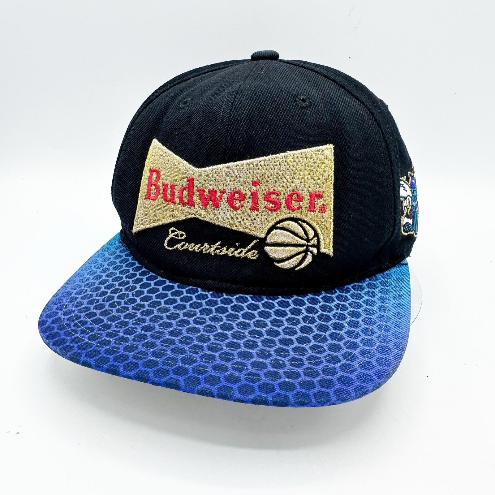 Mitchell & Ness × NBA Mitchell & Ness Charlotte Hornets Hat Budweiser Courtside Size ONE SIZE - 1 Thumbnail