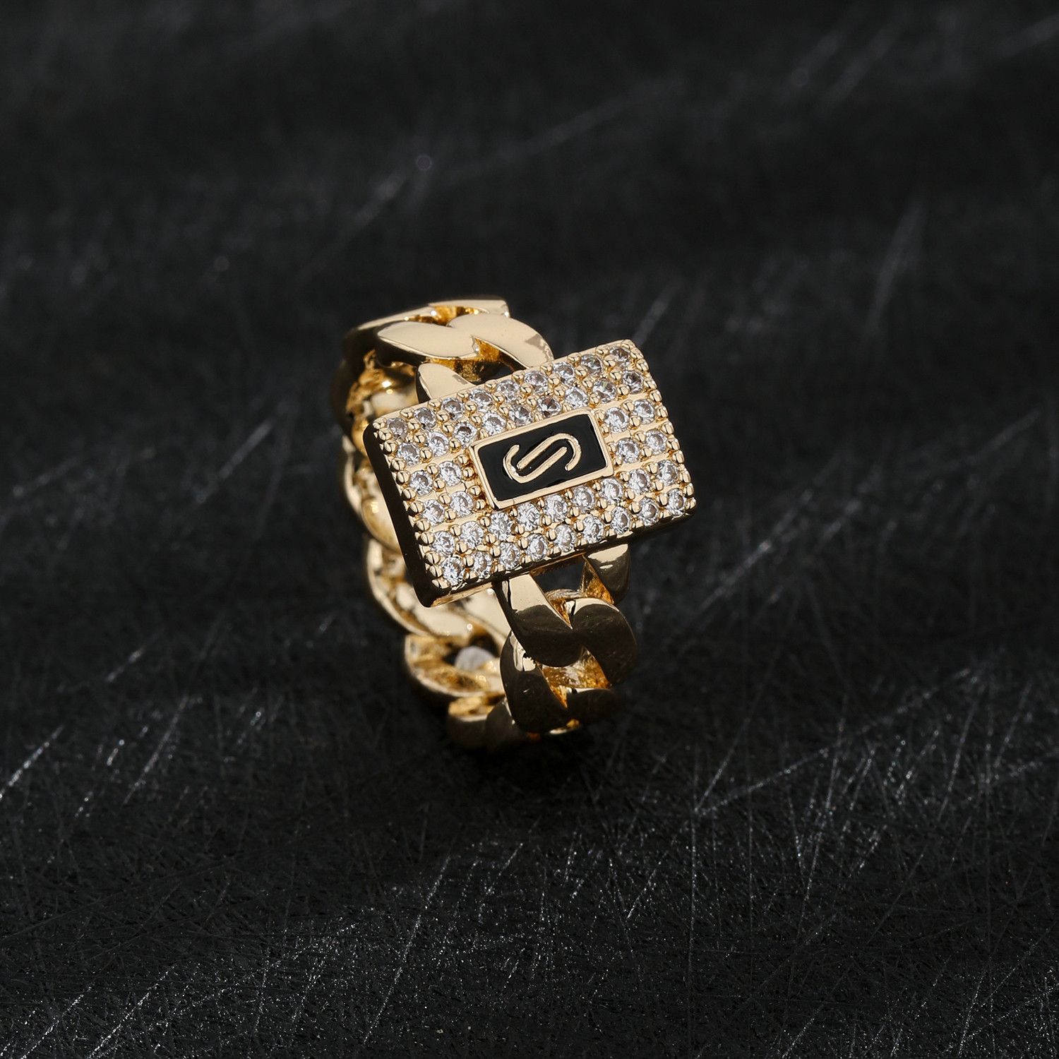 Other SIZE 9 Monaco Style 14K Gold Plated Ring Size ONE SIZE - 3 Thumbnail