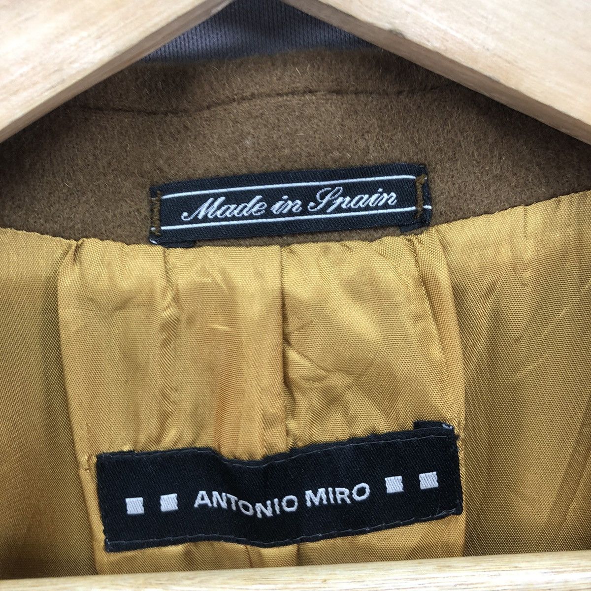 ANTONIO MIRO Vintage Antonio Miro Wool Blazer - Made In Spain Size US S / EU 44-46 / 1 - 12 Thumbnail