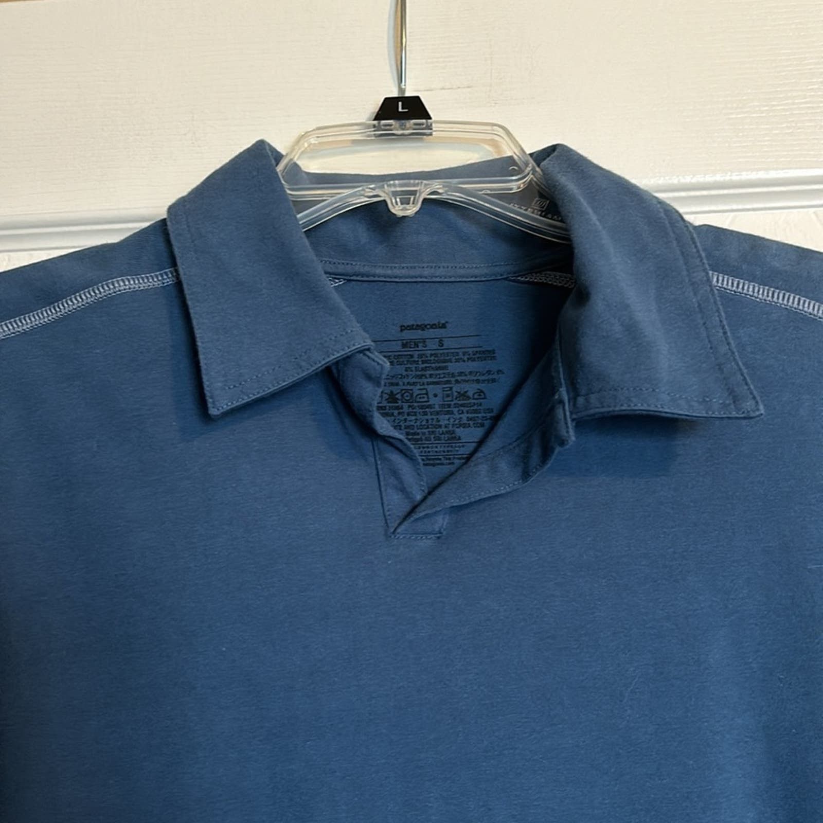 Patagonia superior blue polo shirt size XL store