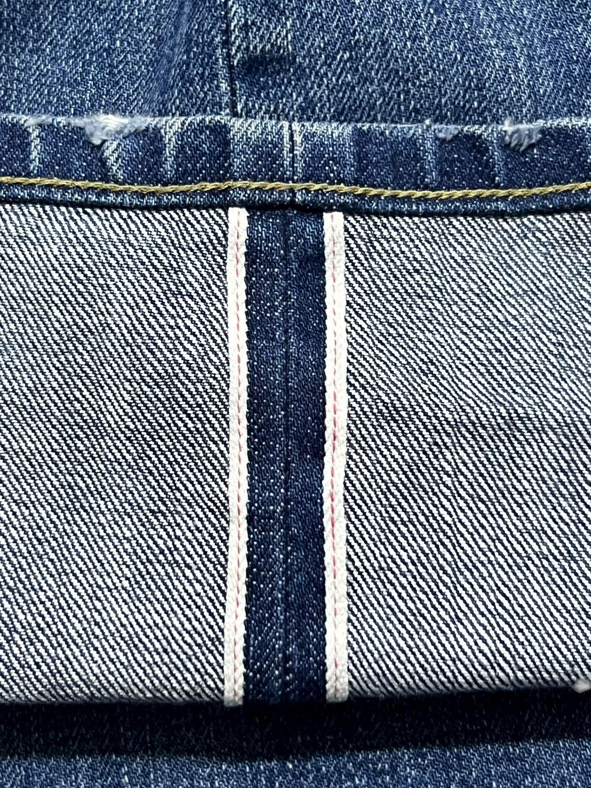 United Arrows Vintage Green Label United Arrow Selvedge Denim, Faded Wash Size US 33 - 7 Thumbnail
