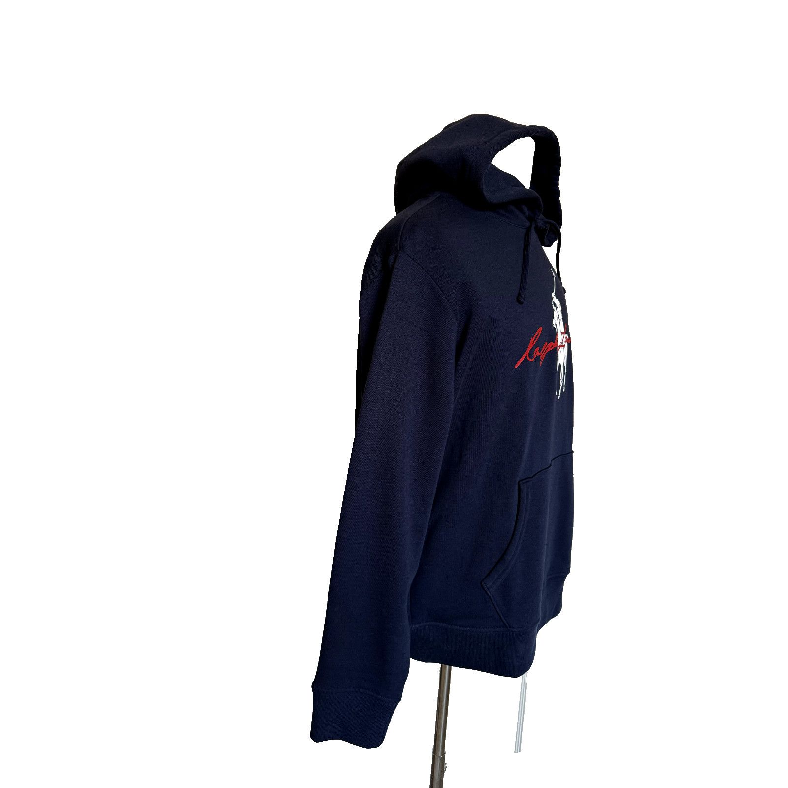Polo Ralph Lauren NWT $198 Polo Ralph Lauren Signature Big Pony Hoodie Navy L Size US L / EU 52-54 / 3 - 6 Thumbnail