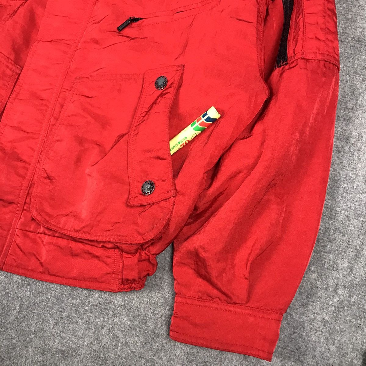 Sports Specialties VINTAGE TOM’S RACING JAPANESE BOMBER RED JACKET Size US M / EU 48-50 / 2 - 5 Thumbnail