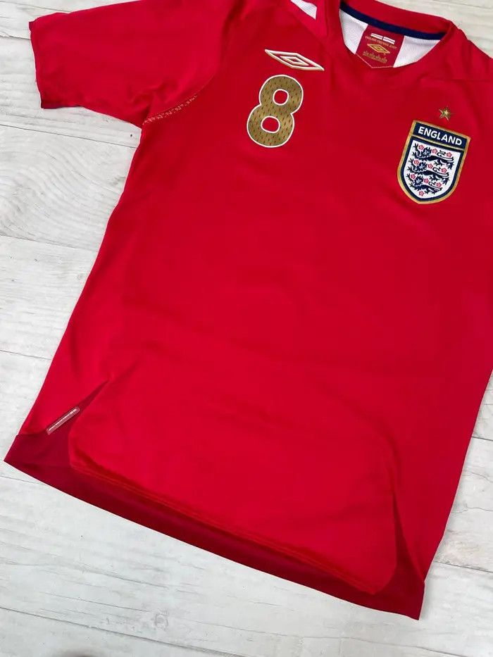 Umbro Vintage Umbro England 2006 2008 Lampard #8 Away Shirt Jersey Size US S / EU 44-46 / 1 - 4 Thumbnail