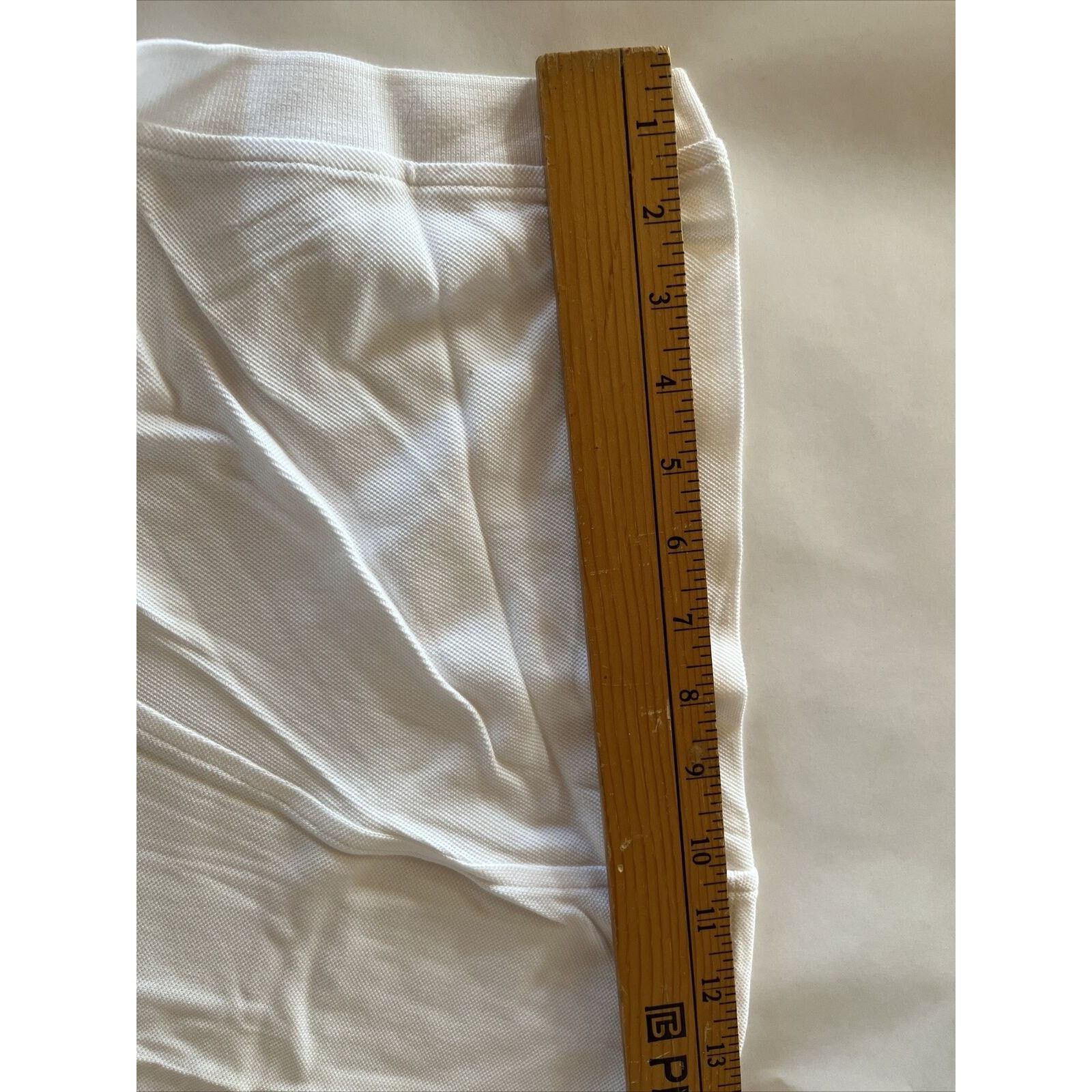 Izod Izod Men Silk Wash Polo Shirt Size XXL White Solid SS Cotton Size US XXL / EU 58 / 5 - 12 Thumbnail