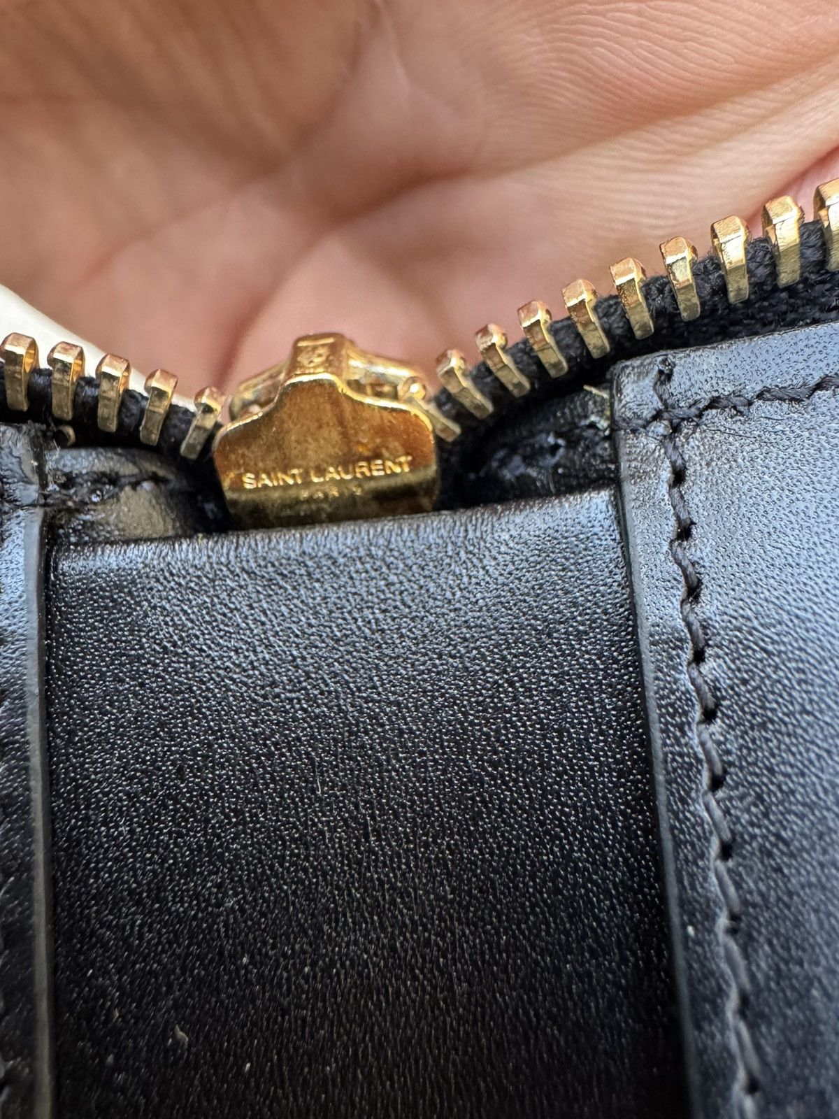 Saint Laurent Paris Saint Laurent Black Leather Wallet Size ONE SIZE - 9 Thumbnail