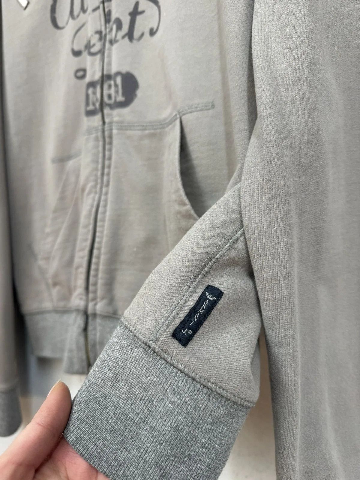 14th Addiction Vintage Armani Hoodie Zip Avant Garde Japan Y2K Style Size US XL / EU 56 / 4 - 6 Thumbnail