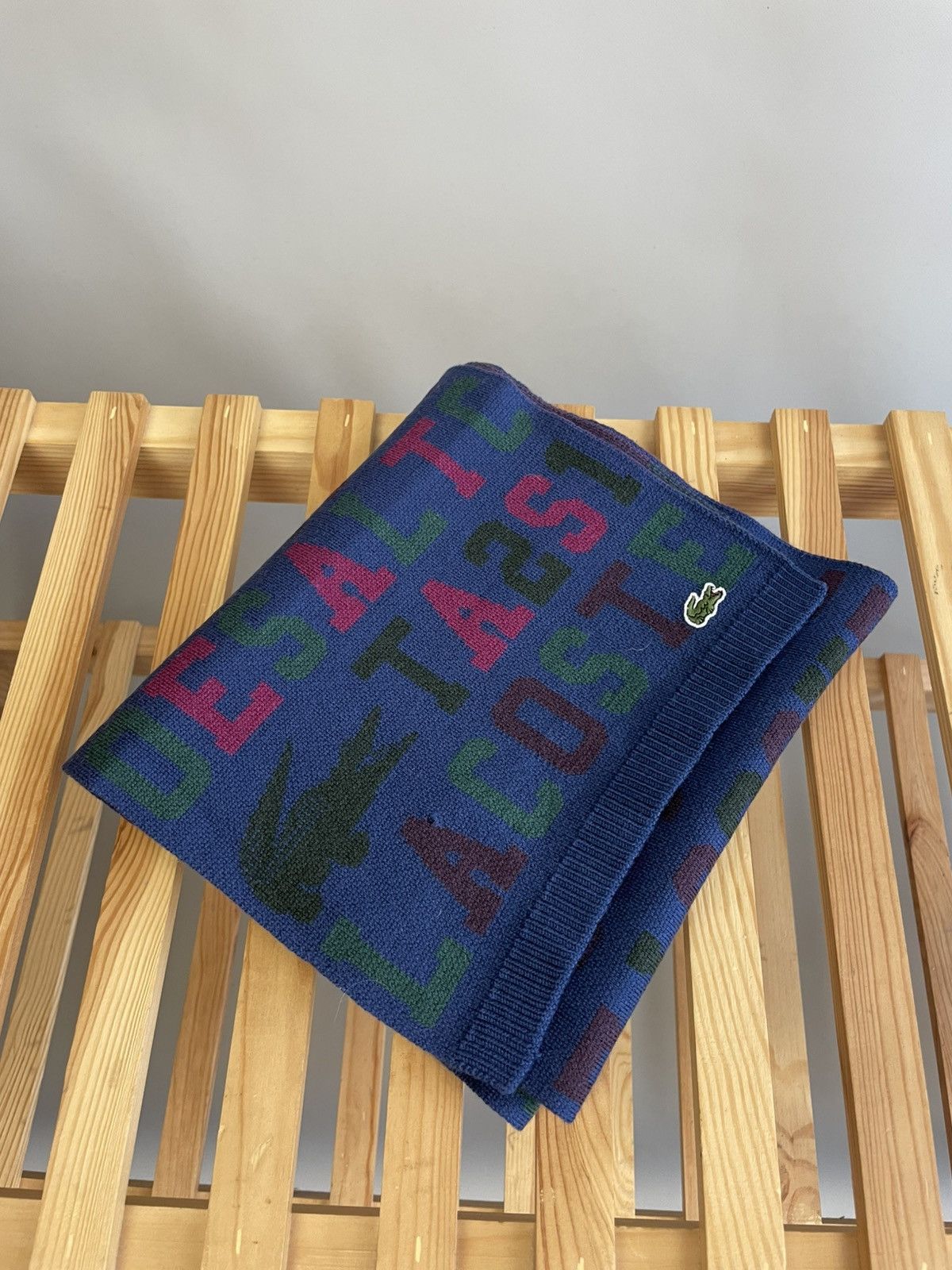 Lacoste Lacoste monogram scarf Size ONE SIZE - 1 Thumbnail