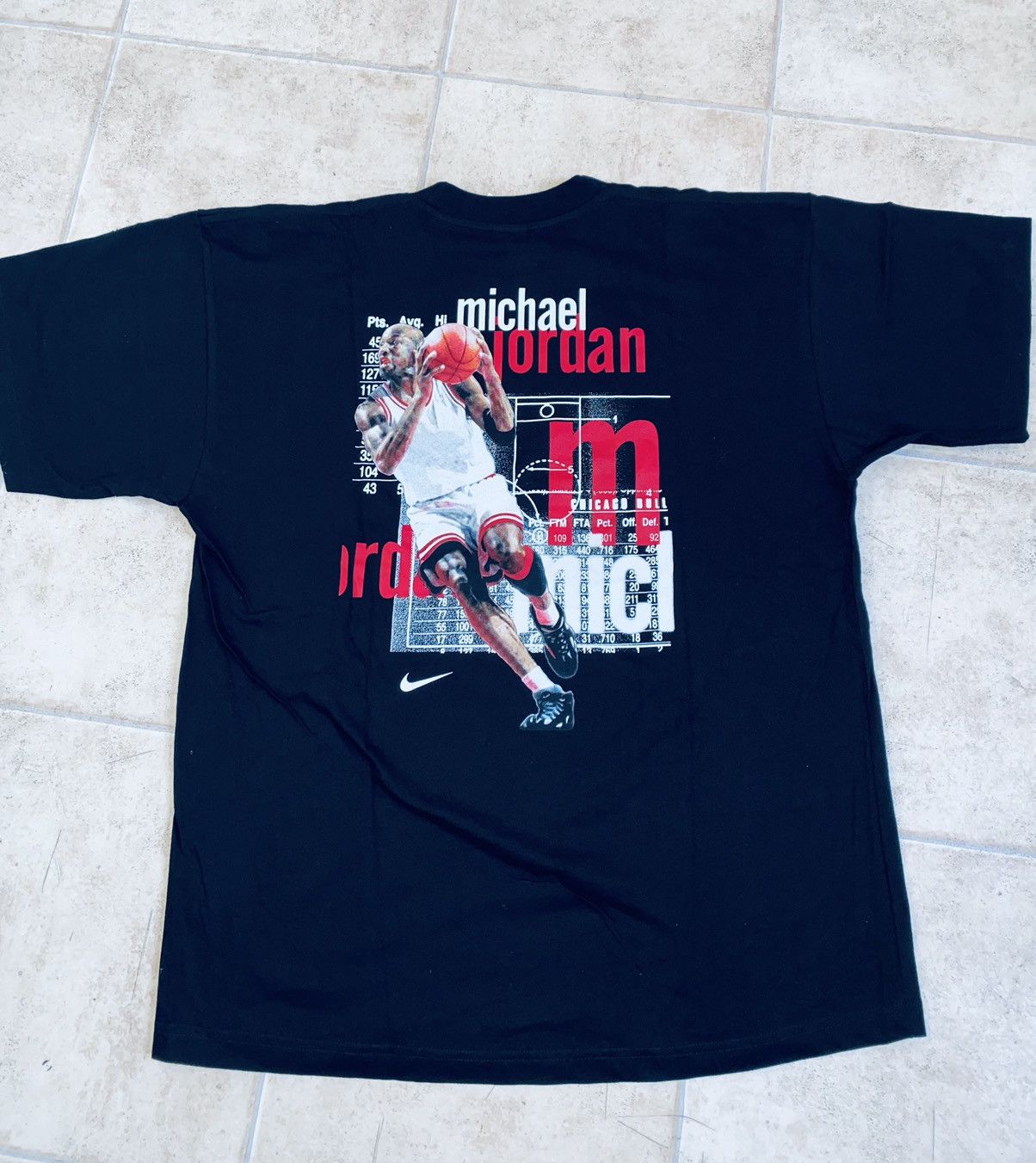 Jordan Brand × Supreme Vintage Dead Stock Tee 90s Supreme Tn Stussy Size US XL / EU 56 / 4 - 4 Thumbnail