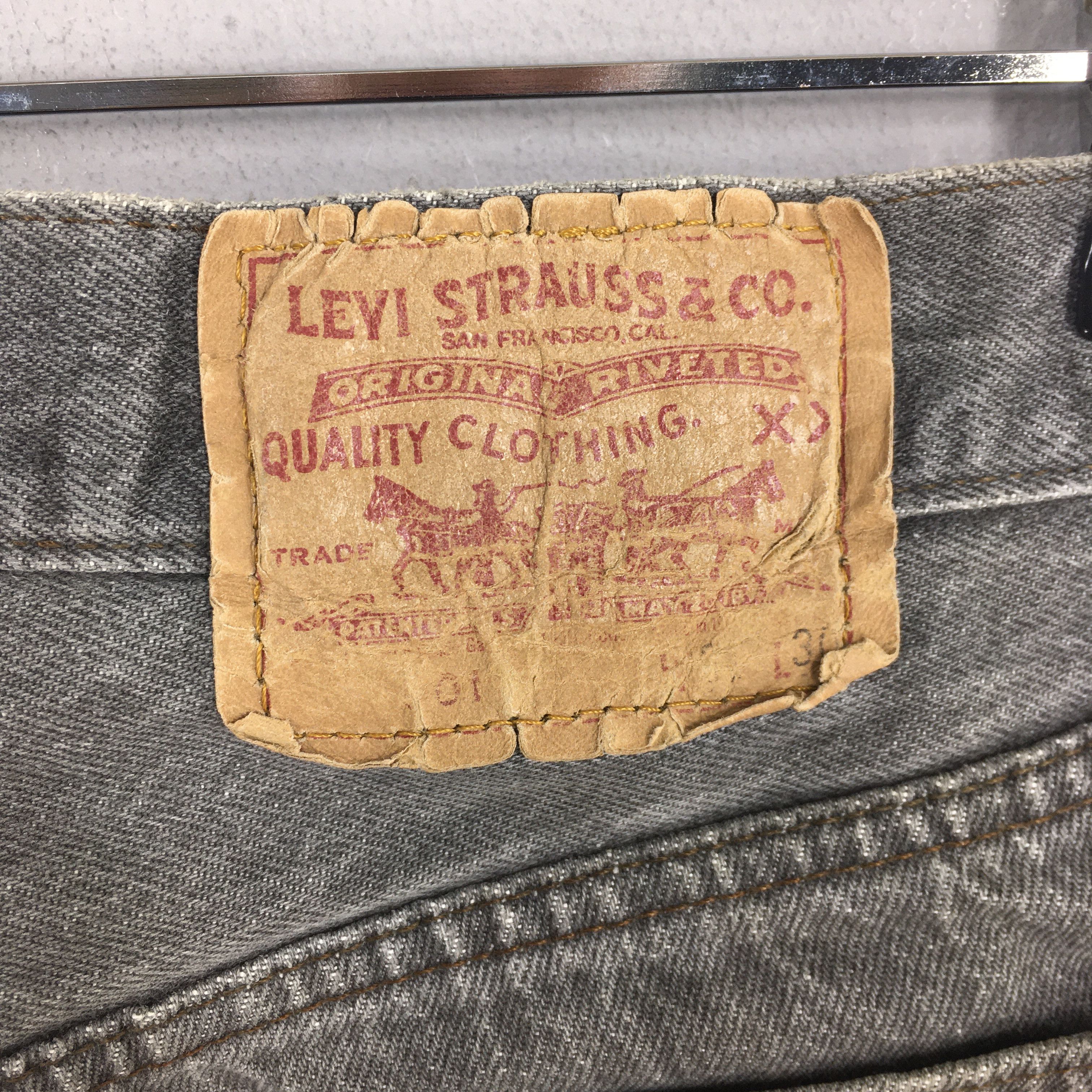 Levi's Size 28x29 Vintage 80s Levi's 501 Black Jeans S748 Size US 28 / EU 44 - 11 Thumbnail
