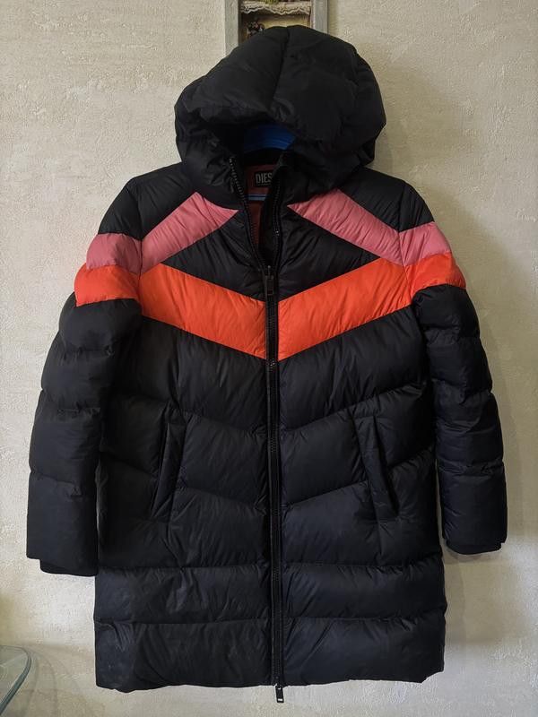 Diesel black Diesel down jacket Size M / US 6-8 / IT 42-44 - 1 Thumbnail