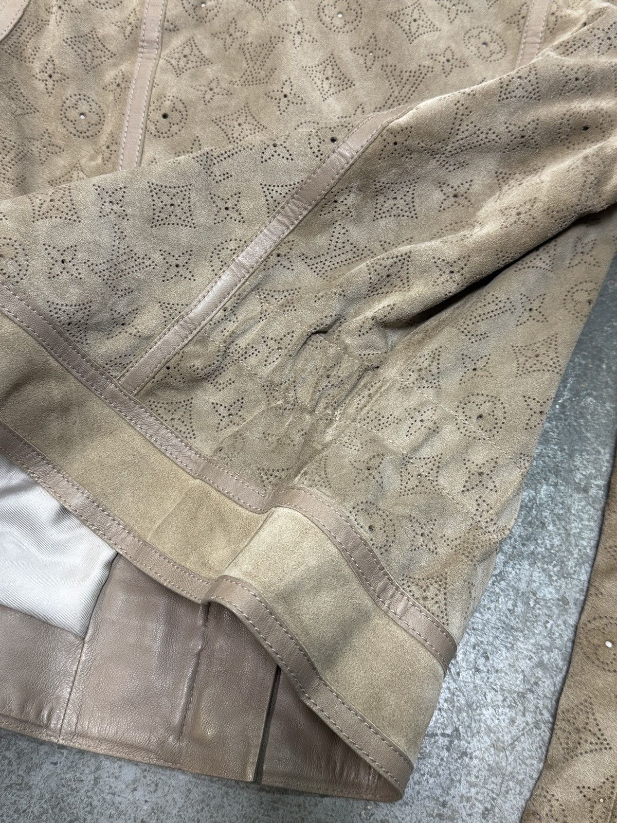 Louis Vuitton Louis Vuitton Biker Suede Leather Jacket Size M / US 6-8 / IT 42-44 - 16 Thumbnail