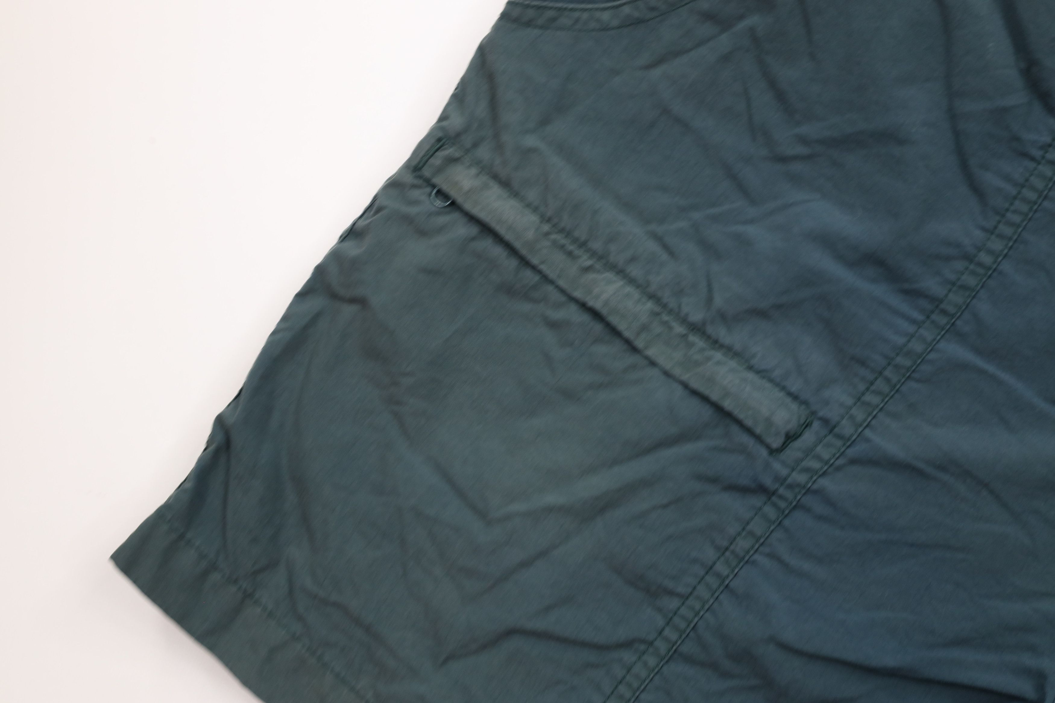 Cabelas × Vintage Vintage 90s Cabelas Blank Above Knee Shorts Green Polyester Size US 32 / EU 48 - 6 Thumbnail