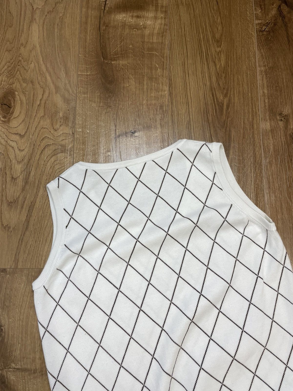 Lacoste × Vintage Vintage Lacoste White Sweater Vest Y2K 90’s Size US S / EU 44-46 / 1 - 11 Thumbnail