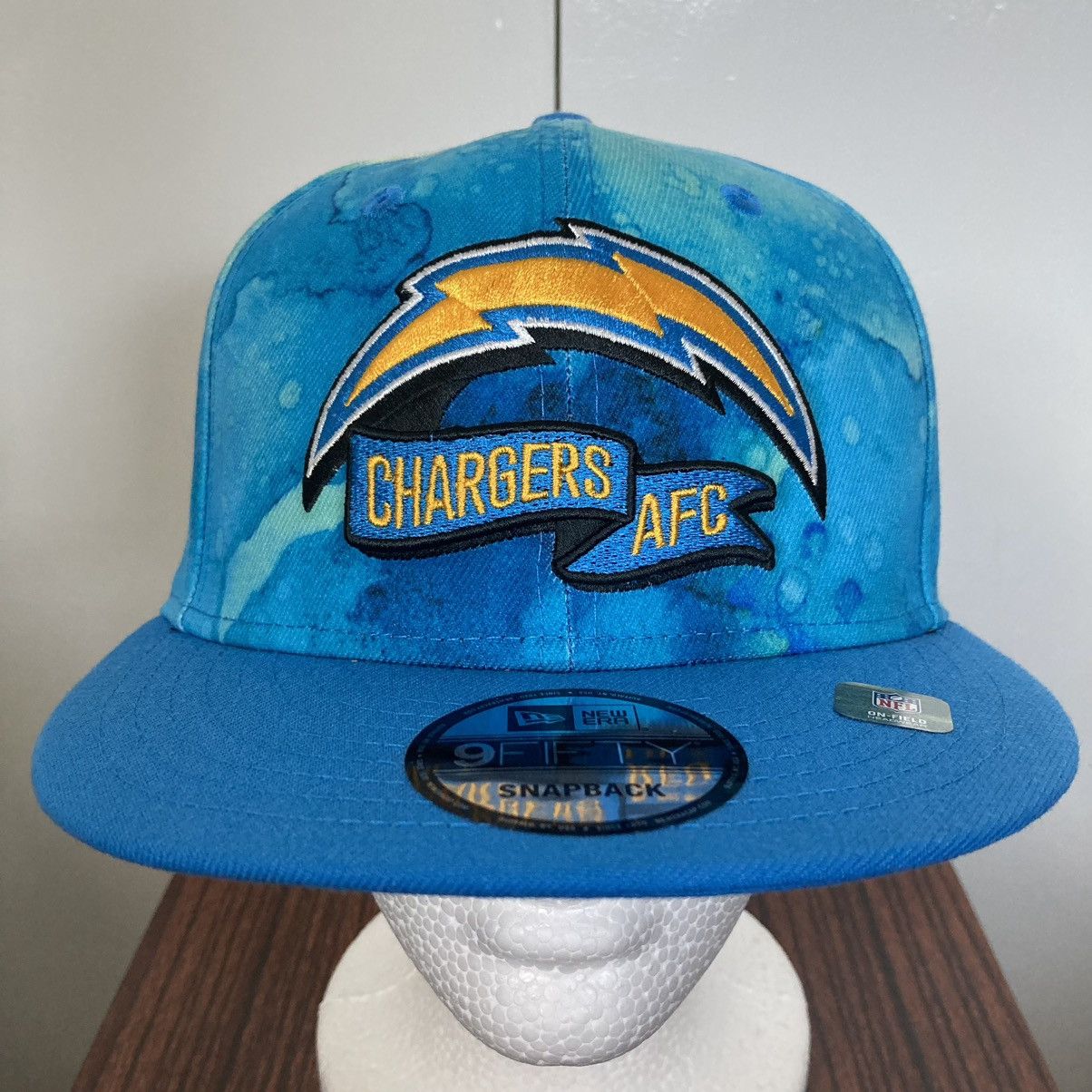 NFL × New Era SAN DIEGO CHARGERS AFC NEW ERA SNAPBACK NFL SIDELINE INK DYE Size ONE SIZE - 1 Thumbnail