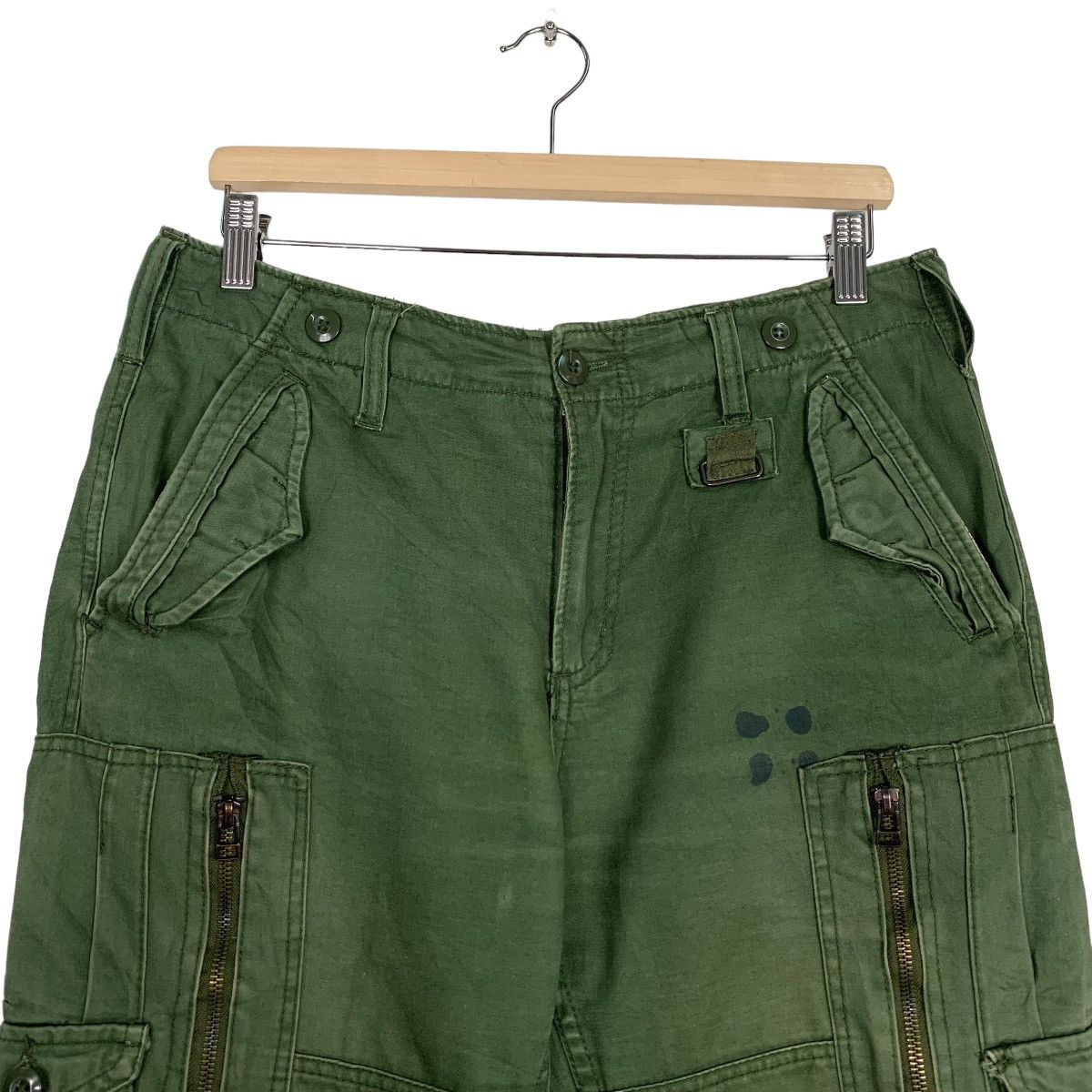 Vintage Vintage Military Field Cargo Pant Army Pant #0054-C4 Size US 32 / EU 48 - 3 Thumbnail